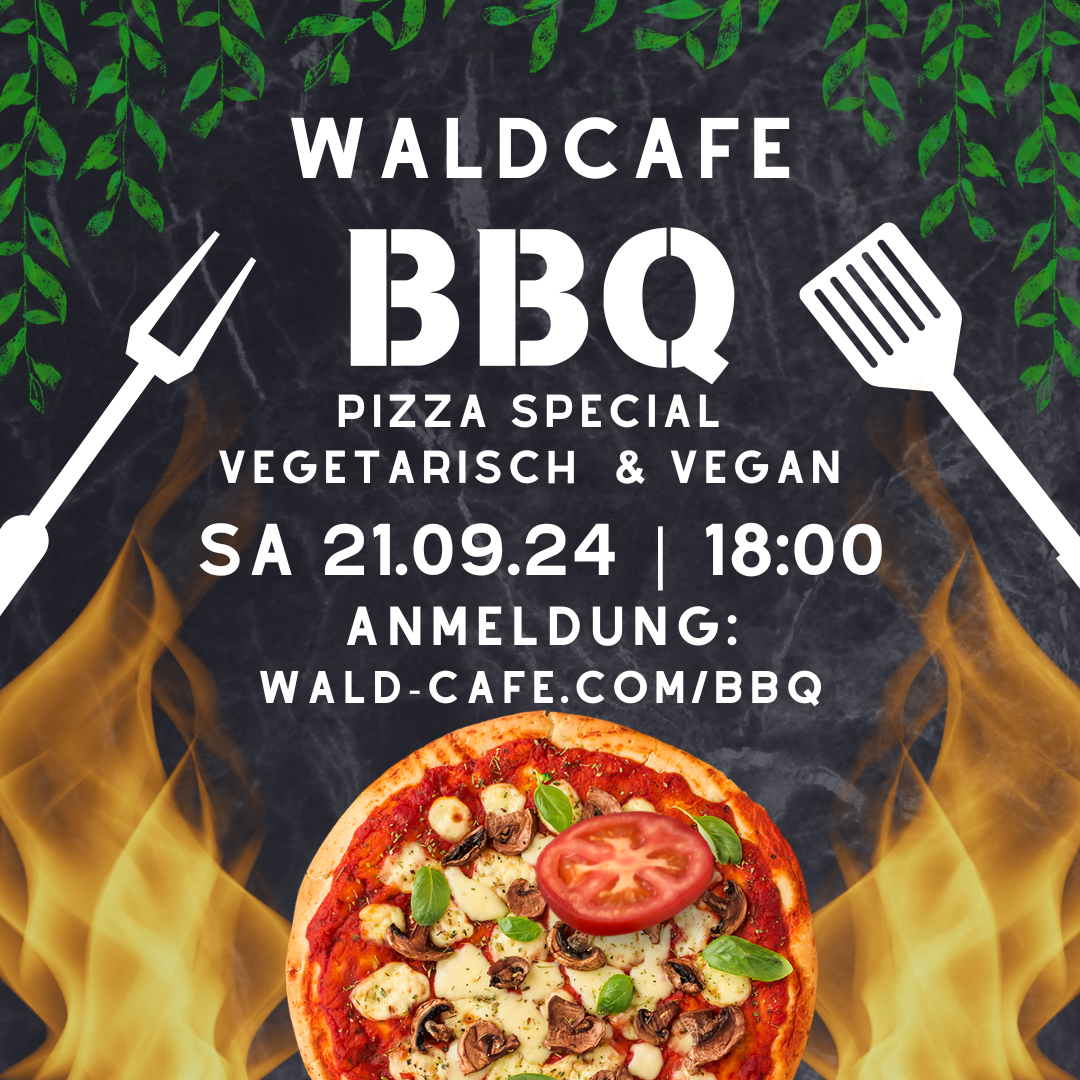 Waldcafe Barbeque pizza